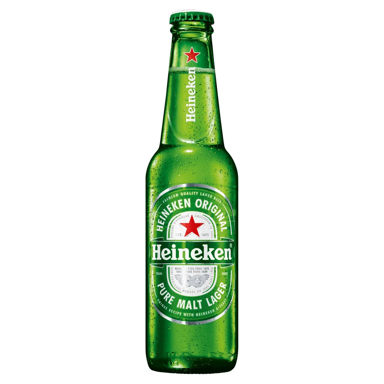 Heineken Original Premium Lager Beer Bottles 330ml