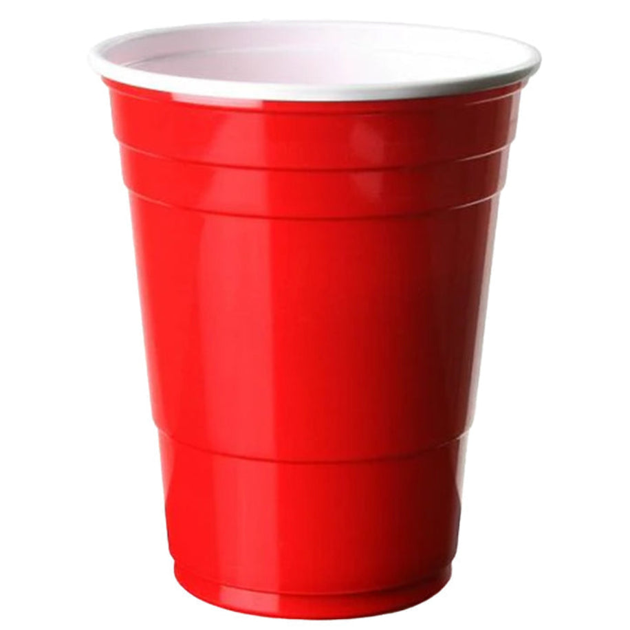 12oz Red American Party Cups 8 Pack