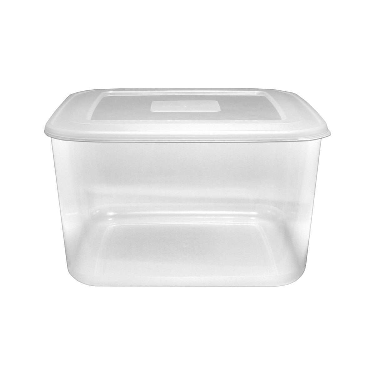 13L Square Food Container Clear Base & Lid
