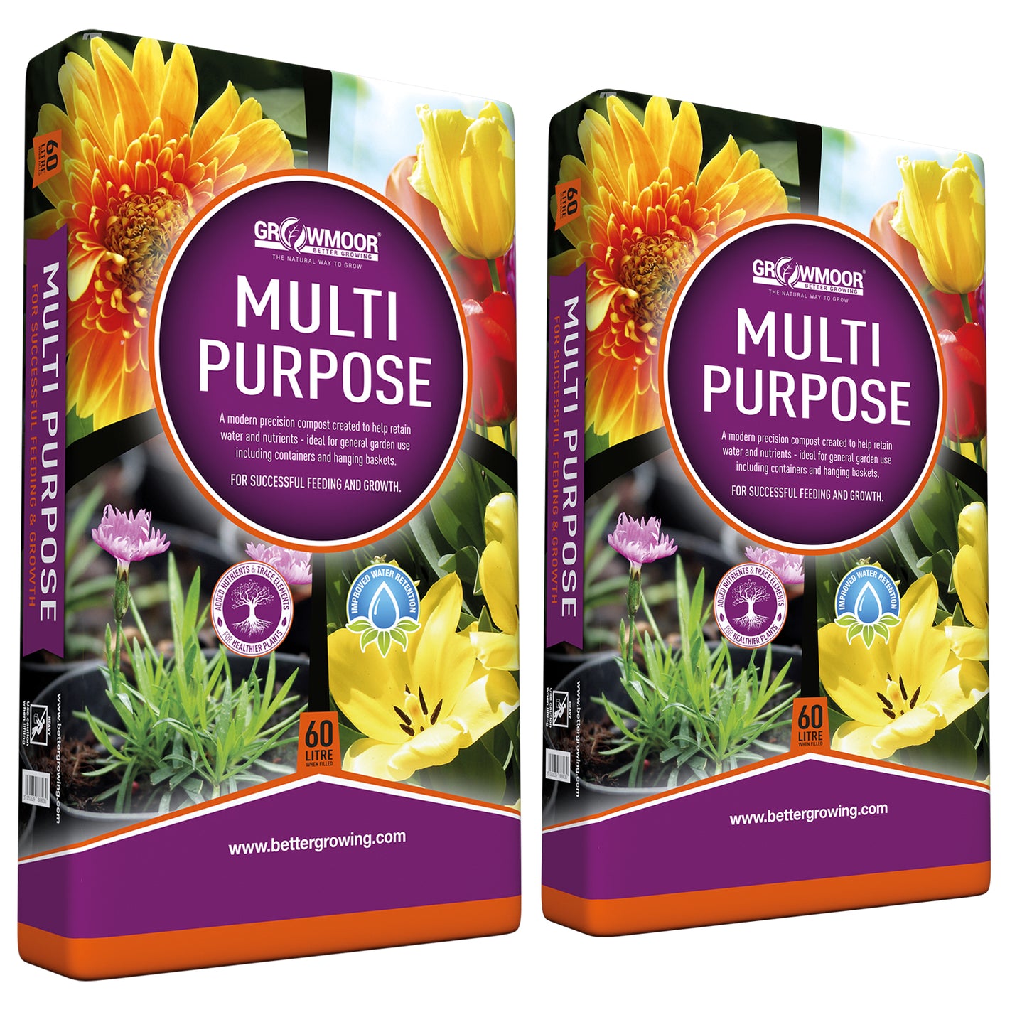 Growmoor Multi-Purpose Compost 60 Litres