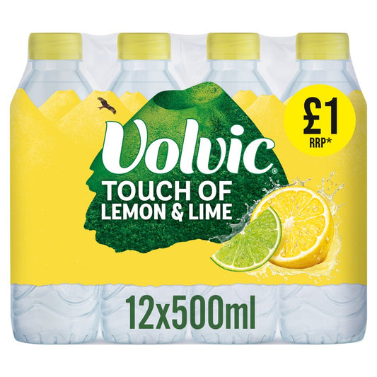 Volvic Touch Of Lemon & LIme 500ml