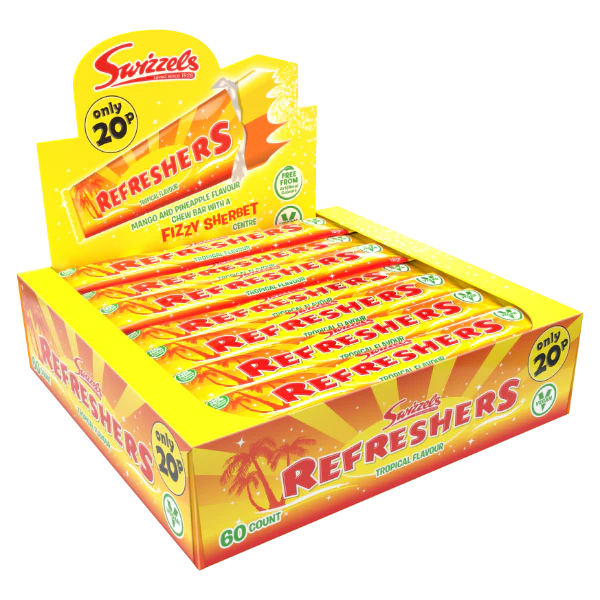 Refreshers Tropical Flavour Chew Bar 18g