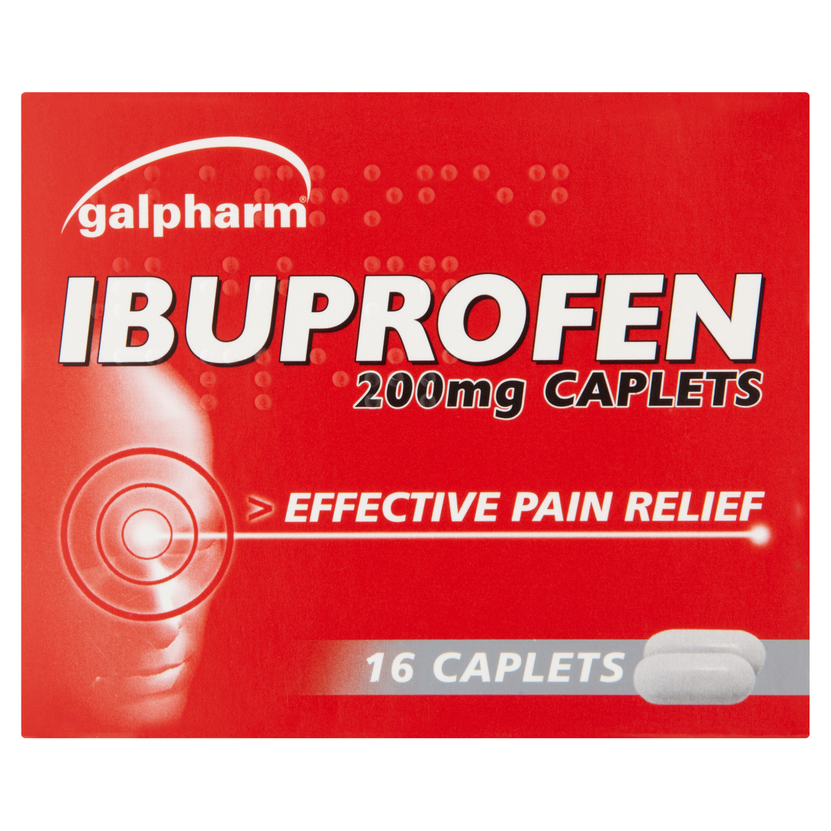 Ibuprofen 12x16 Tablets 200mg