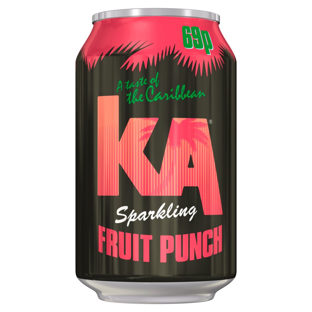 KA Fruit Punch Cans 330ml - Pack of 24