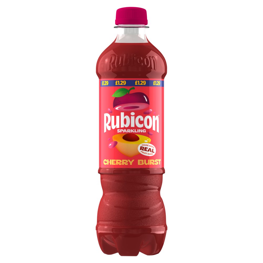 Rubicon Sparkling Cherry Blast Soft Drink 500ml