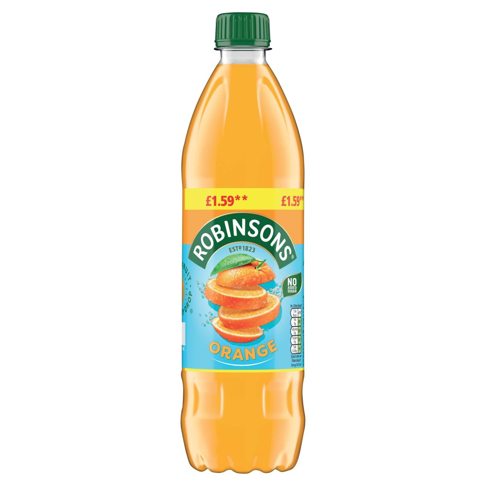 Robinsons Orange Squash No Added Sugar 750ml
