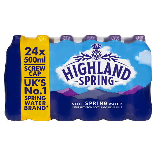 Highland Spring Sparkling Spring Water 500ml