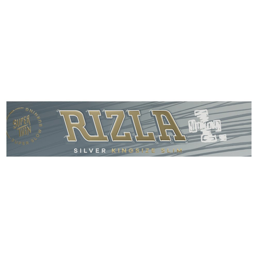 Rizla Super Thin Silver King Size Slim Rolling Papers