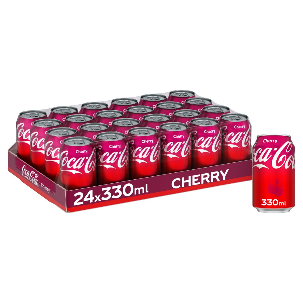 Coca Cola Cherry Cans 330ml