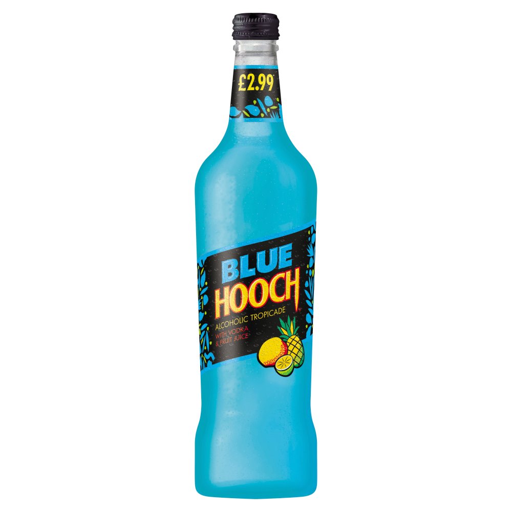 Hooch Blue 6 x 70cl PM£2.99