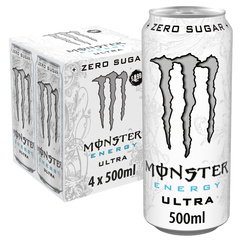 Monster Energy Drink Ultra Zero Sugar 500ml