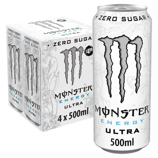 Monster Energy Drink Ultra Zero Sugar 500ml