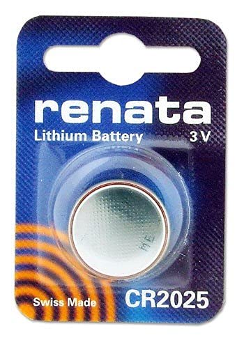 Renata CR2025 Lithium Battery 10 Pack