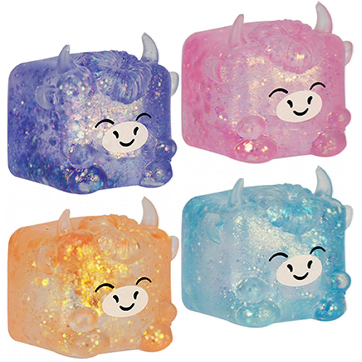Hamish Highland Cow Maltose Squishy (Assorted Colours)