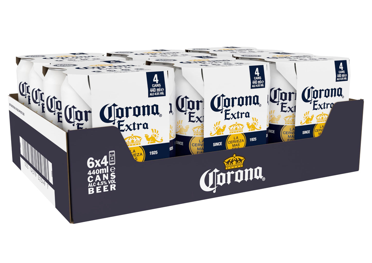Corona Extra Premium Lager Beer Cans 440ml