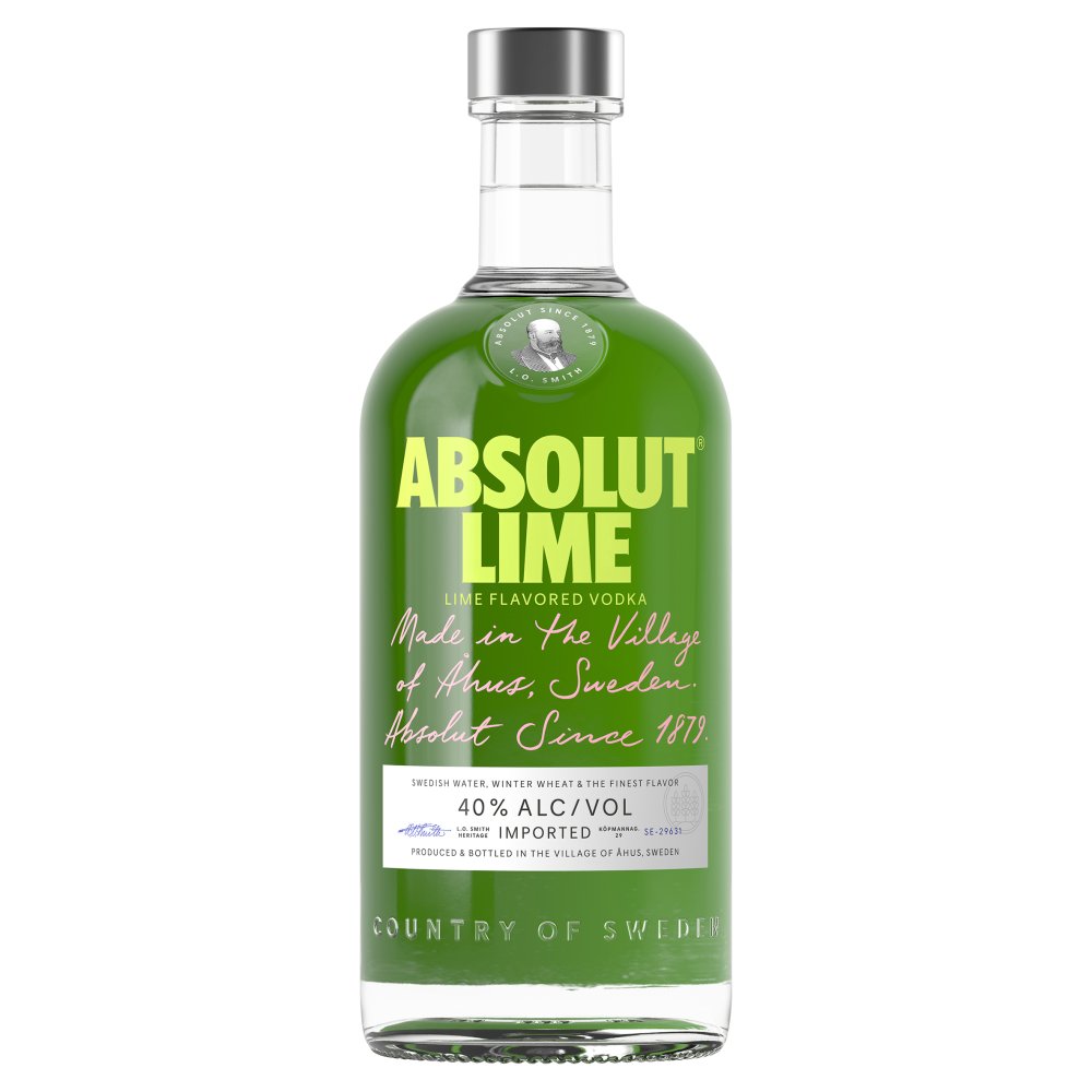 Absolut Lime Flavoured Vodka 70cl