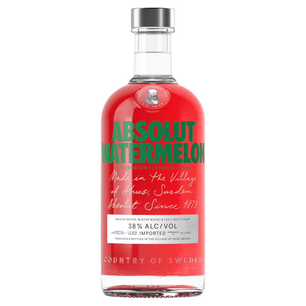 Absolut Watermelon Flavoured Vodka 70cl
