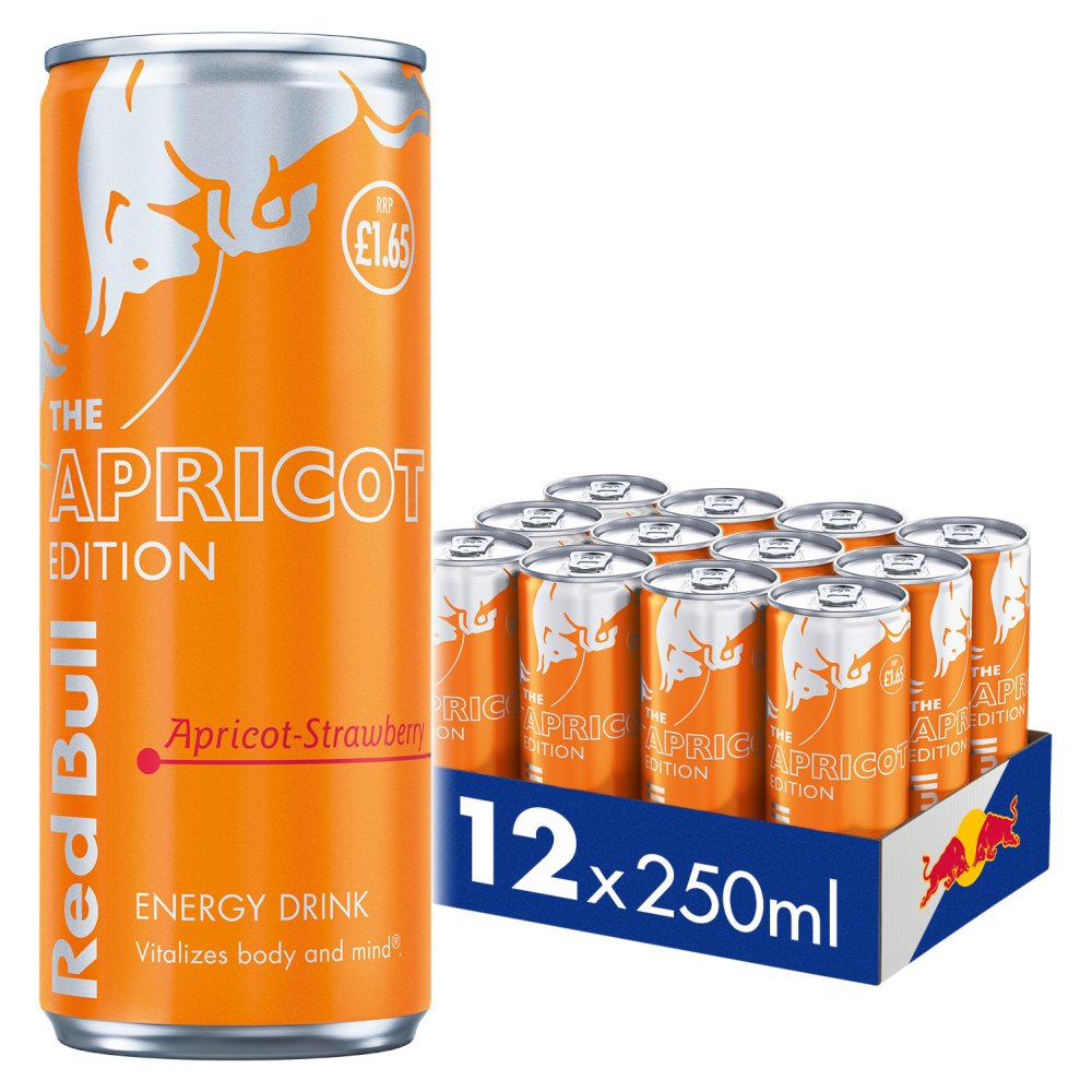 Red Bull Apricot Edition Apricot Strawberry 250ml