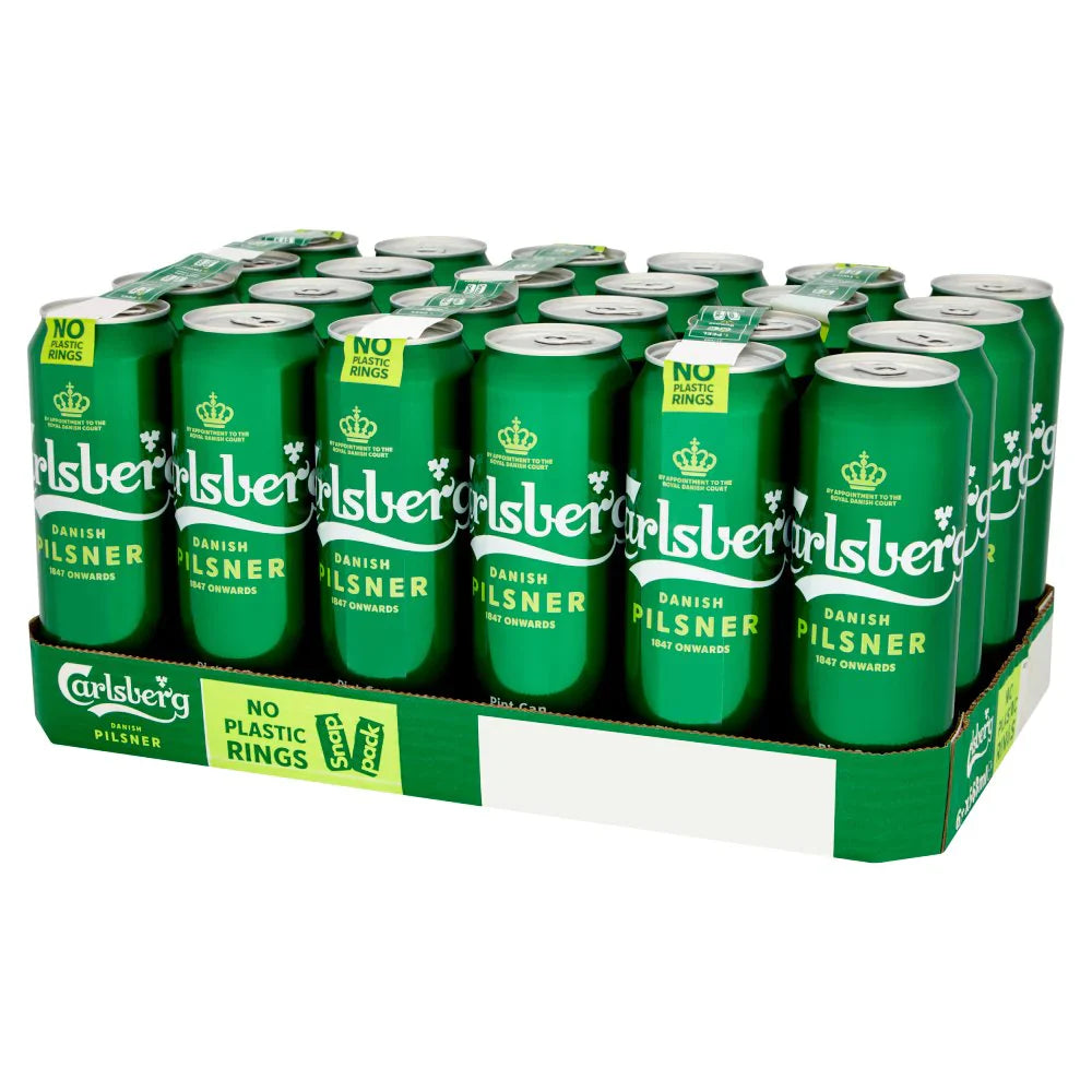 Carlsberg Danish Pilsner Lager Beer Can 568ml