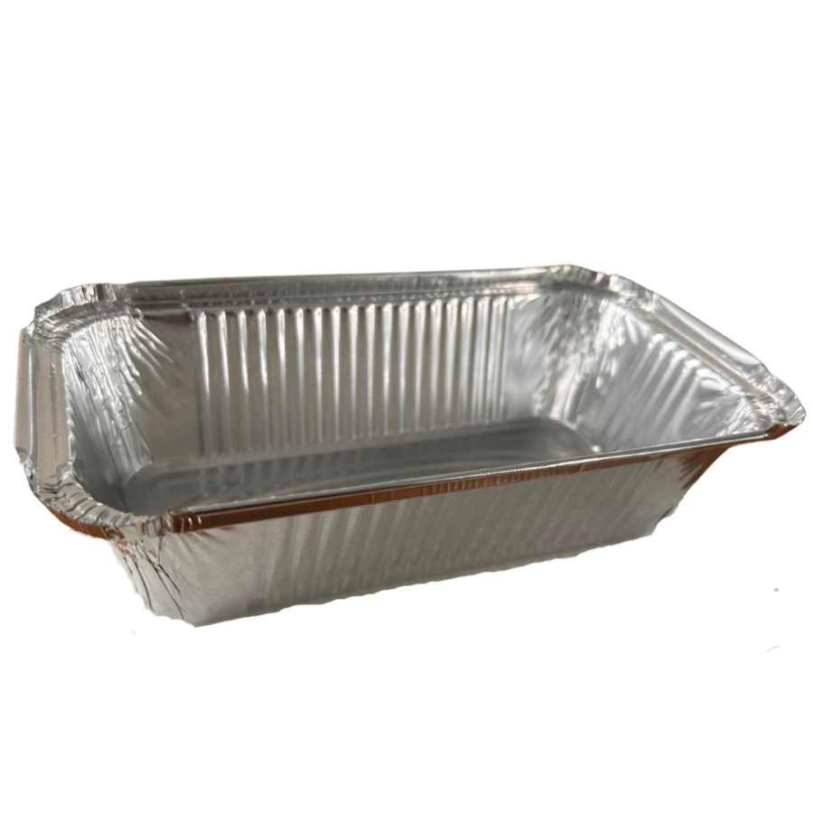 No6A Foil Containers & Lids 5 Pack