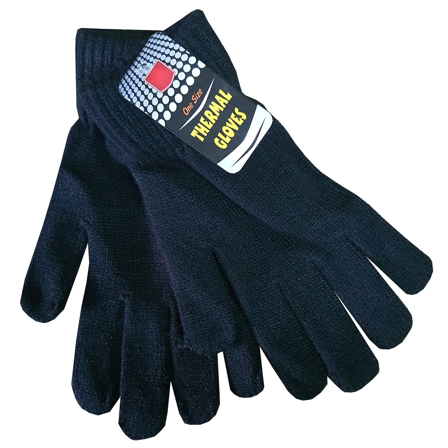 Adult Mens Thermal Magic Gloves Classic - One Size / Dark Assorted