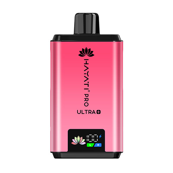 Hayati Pro Ultra + 25K Prefilled Pod Kit - Straw Grapefruit + Straw Dragonfruit