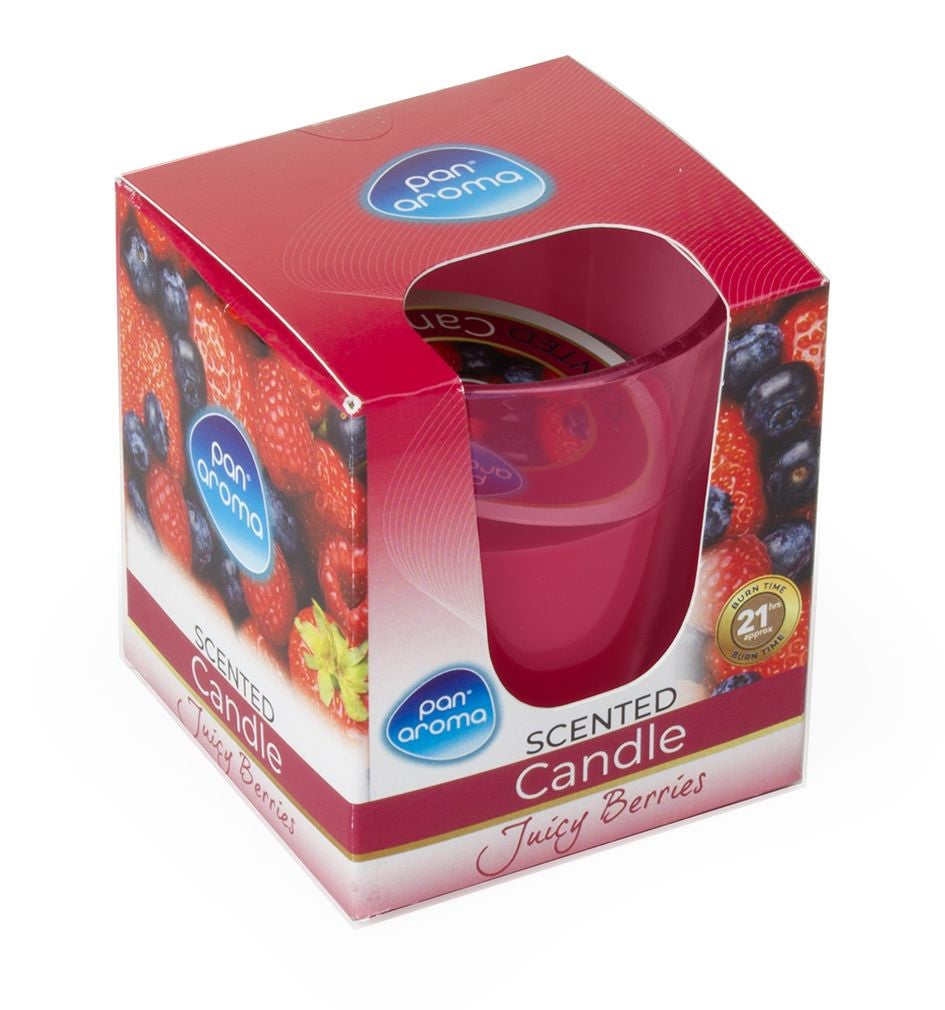 Pan Aroma Juicy Berries Glass Candle