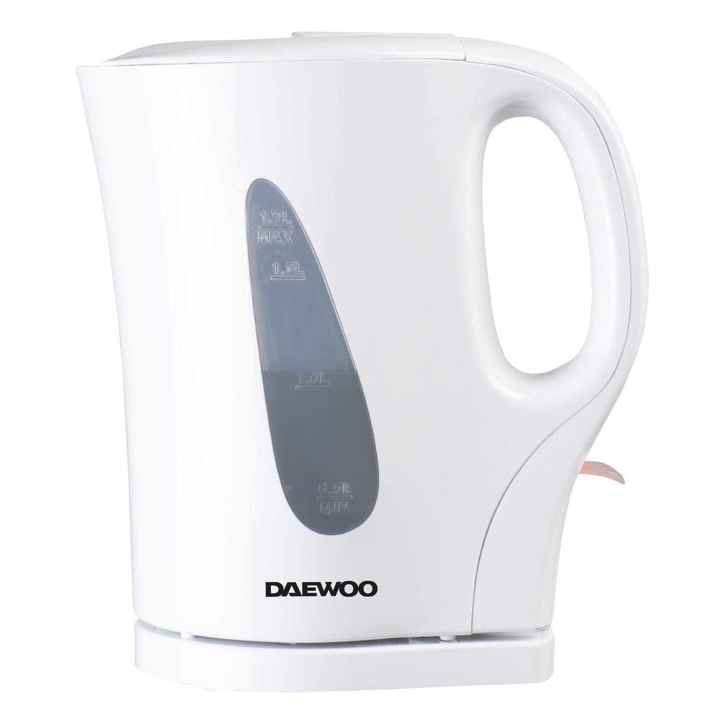 1.7L White Plastic Kettle - 1000
