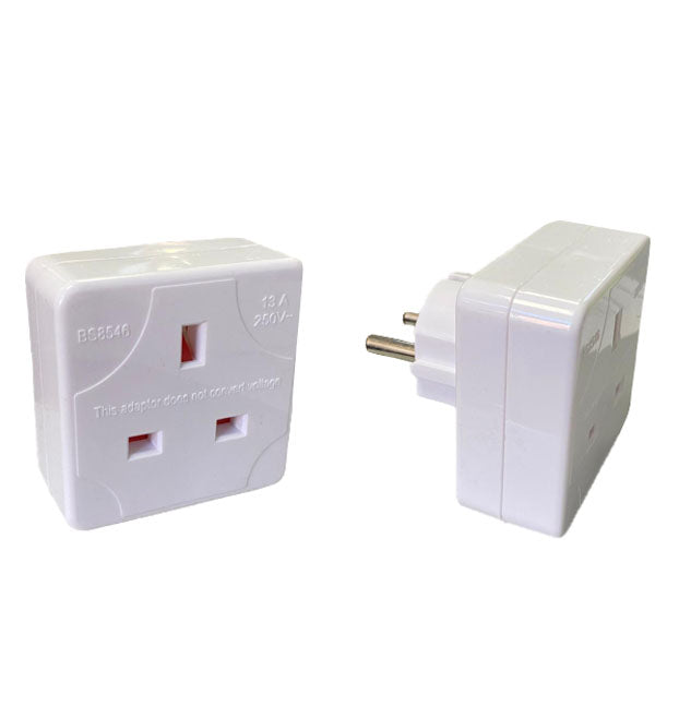 Euro Travel Adaptor Boxed - 120