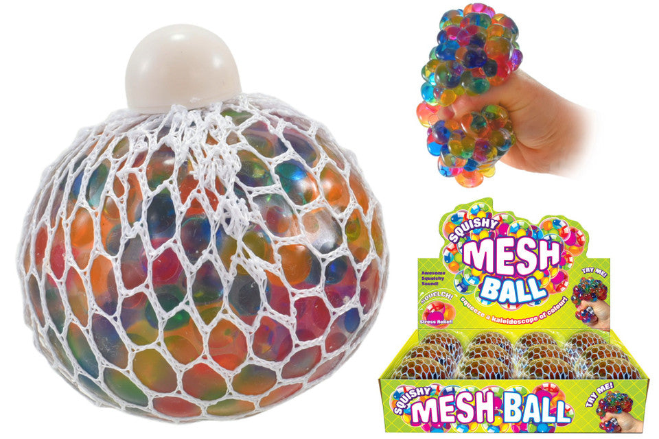 7CM Colour Squishy Mesh Ball