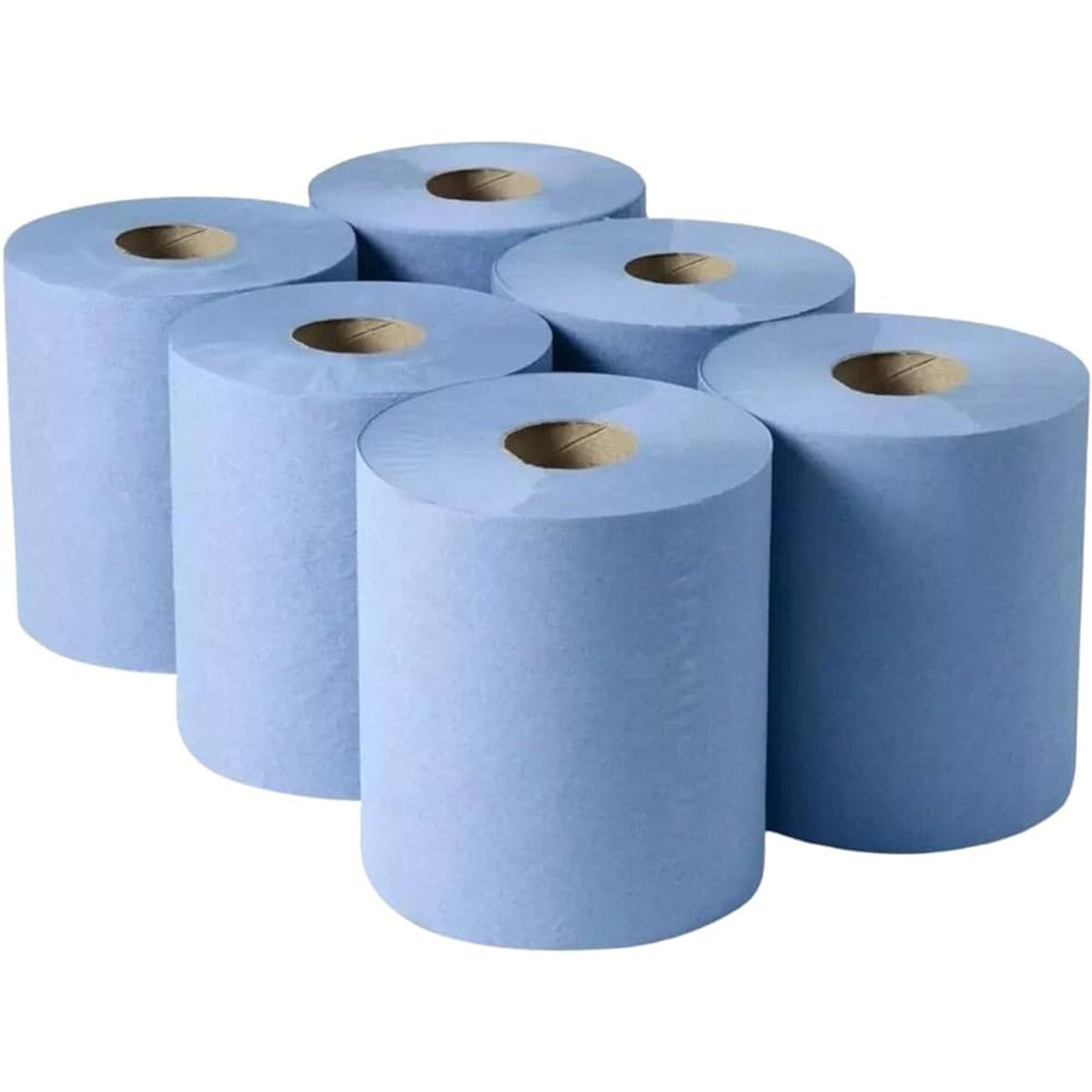 Blue Centrefeed 6 Rolls