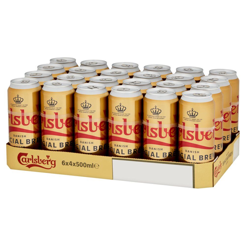 Carlsberg Special Brew Strong Lager Beer Cans 500ml