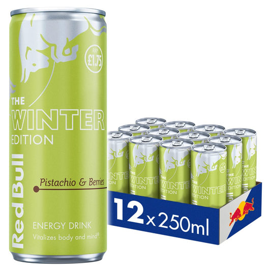 Red Bull Winter Edition Pistachio & Berries 250ml