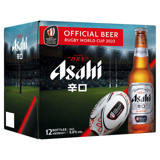 Asahi Super Dry Lager Beer Bottle 620ml