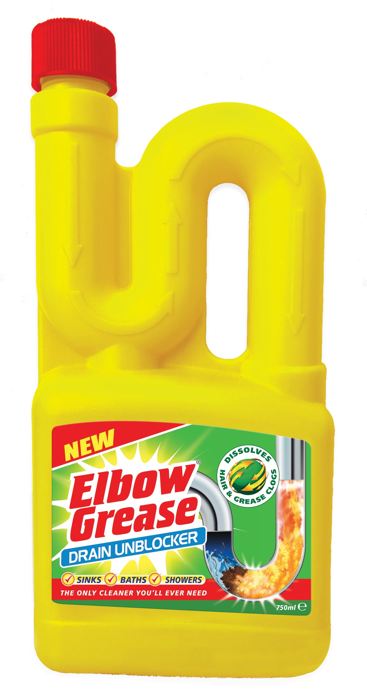Elbow Grease Drain Unblocker 750ml
