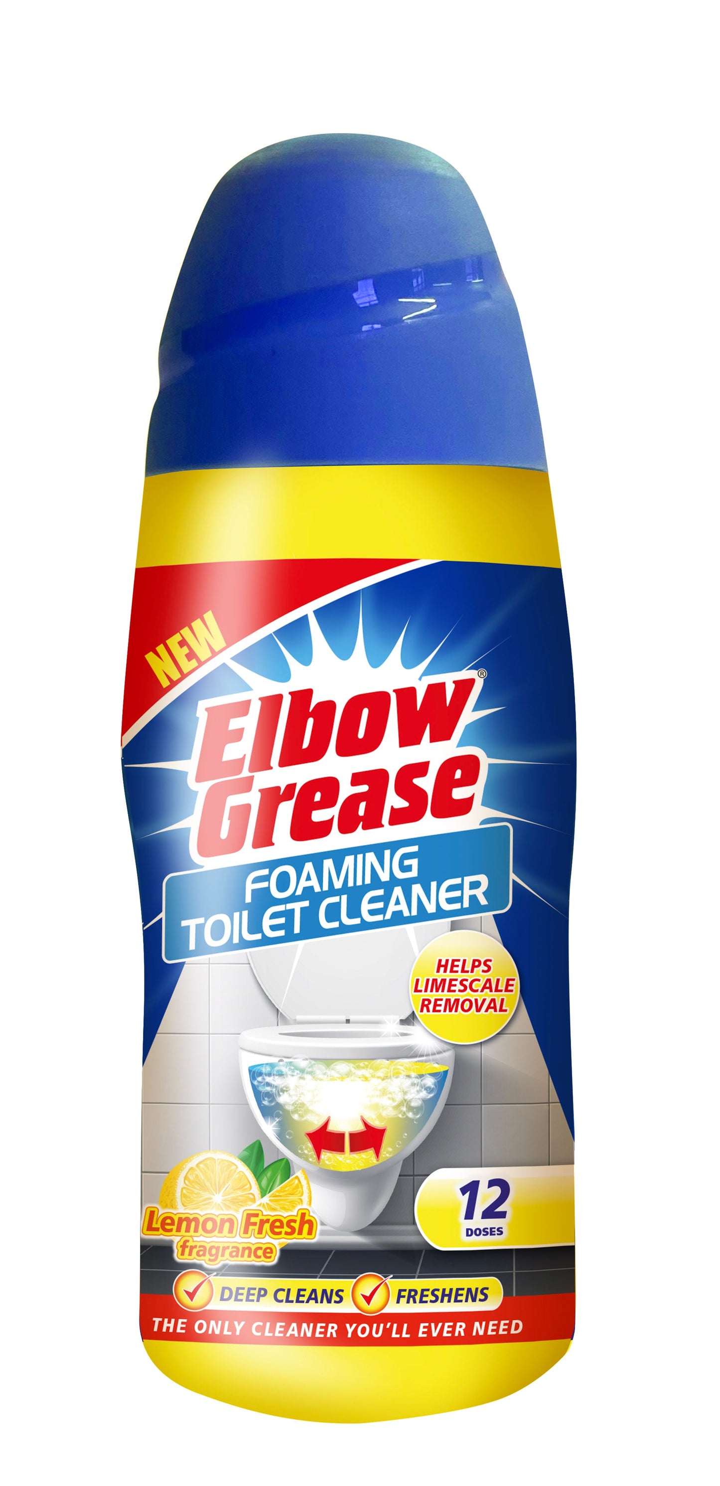 Elbow Grease Foaming Toilet Cleaner Lemon Fresh 500g