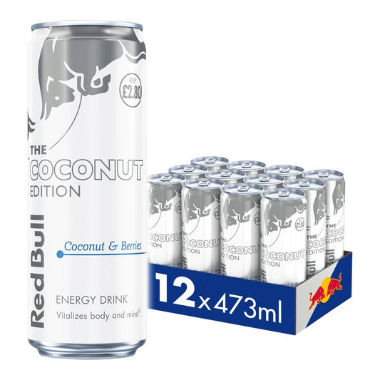 Red Bull Coconut Edition Coconut & Berry 12 x 473ml case