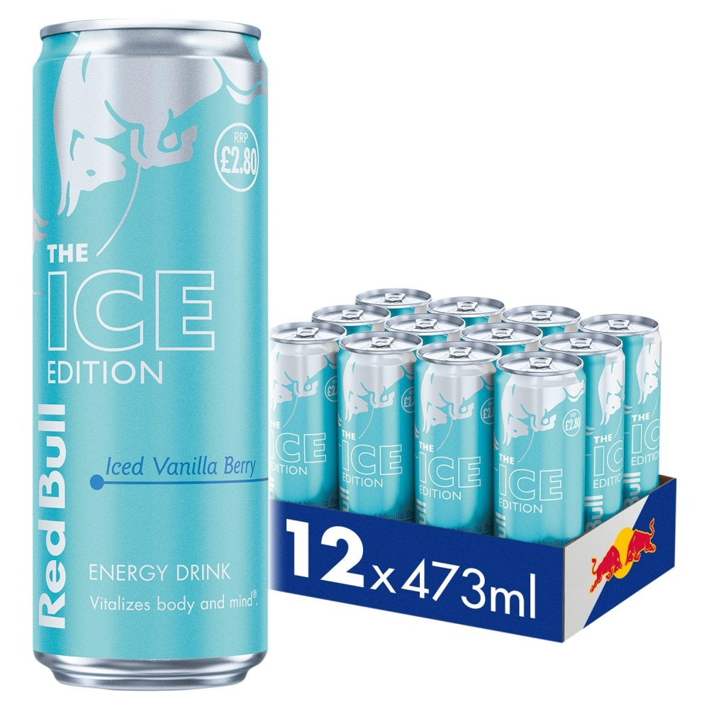 Red Bull Ice Edition Iced Vanilla Berry 12 x 473ml case