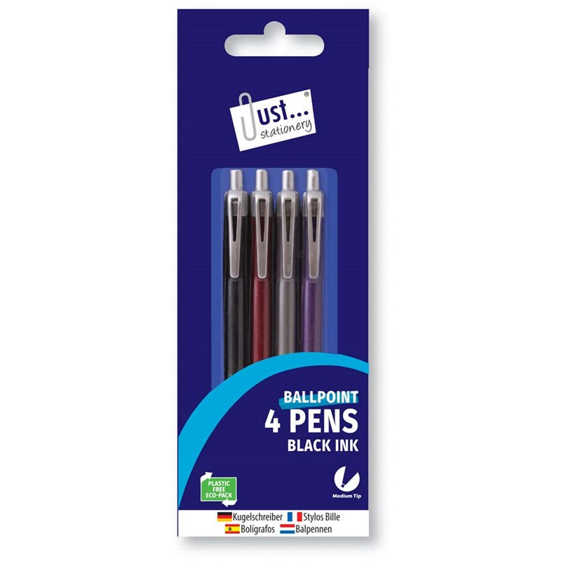 4 Ball Point Pens