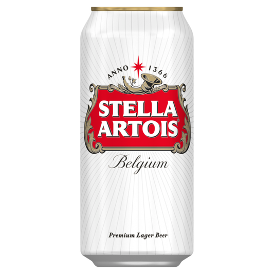 Stella Artois Belgium Premium Lager Beer 440ml