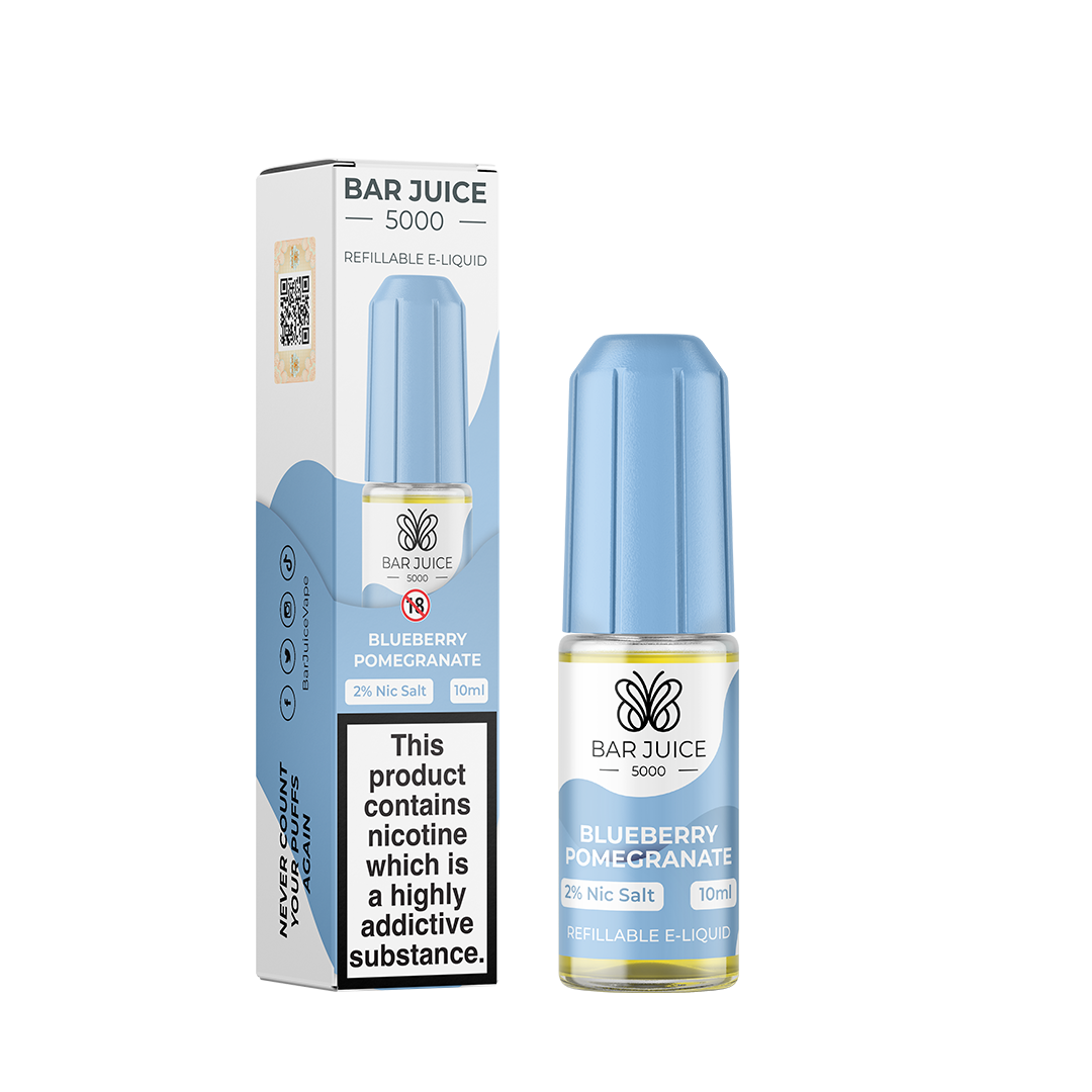 Bar Juice 5000 Blueberry Pomegrante 10ml Nic Salt
