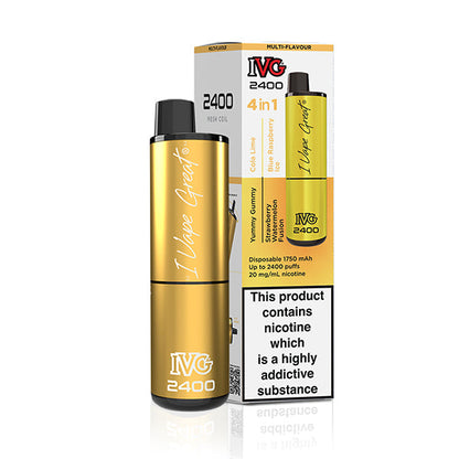 IVG 2400 4 in 1 Rechargeable Pod Kit