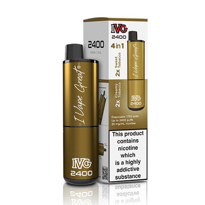 IVG 2400 4 in 1 Rechargeable Pod Kit