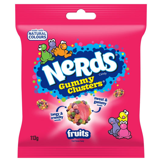Nerds Fruit Gummy Clusters 113g