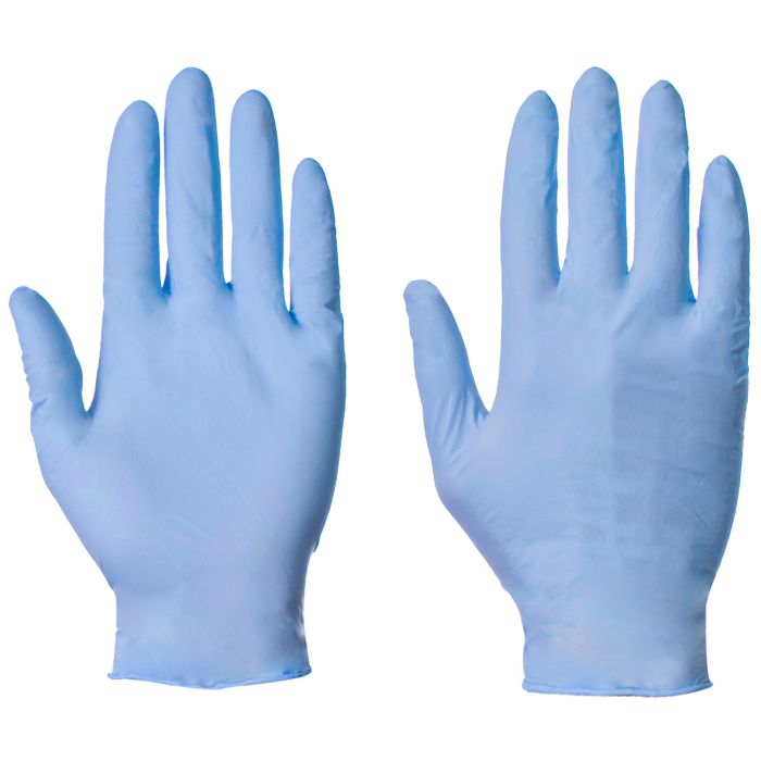 Blue Nitrile Medical Gloves 100pk - Large