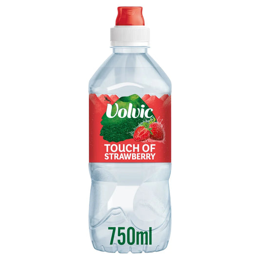 Volvic Touch Of Strawberry Sportscap 750ml