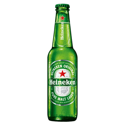 Heineken Original Premium Lager Beer Bottles 330ml