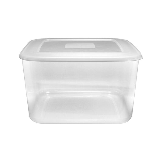13L Square Food Container Clear Base & Lid