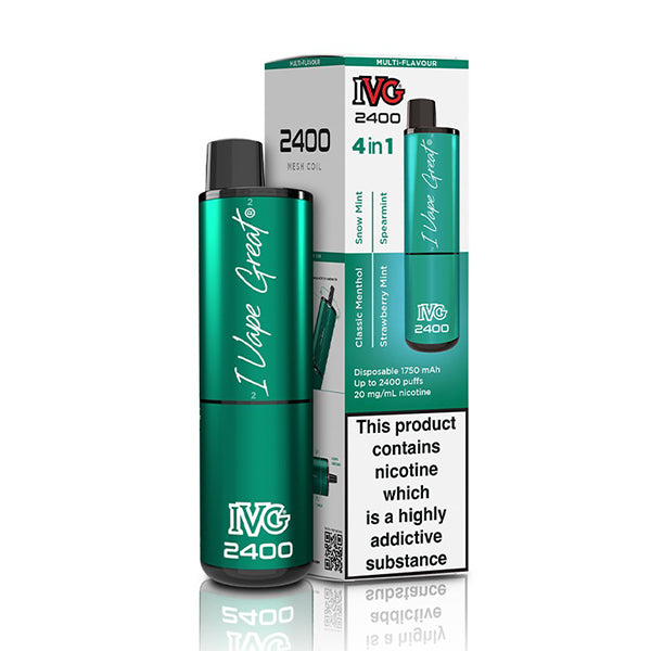 IVG 2400 4 in 1 Rechargeable Pod Kit