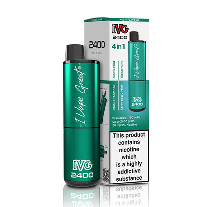 IVG 2400 4 in 1 Rechargeable Pod Kit